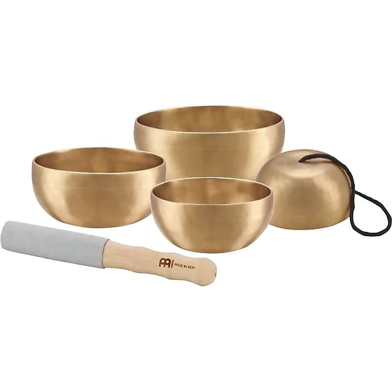 Juego de cuencos cantores de la serie universal de 4 piezas Meinl Sonic Energy SB-U-1750 de 250 g, 400 g, 500 g y 600 g